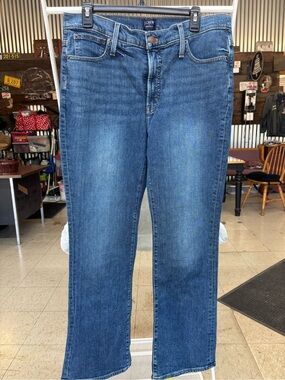 J. Crew Women’s Blue Straight-Leg Jeans